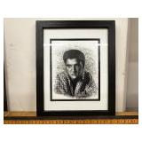 Framed Elvis Presley Print Signed by Lee