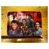 Elvis Presley Collectibles Lot with Mugs, Trays, Coasters and Drinkware