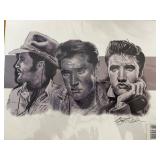 Elvis Presley Collectible Prints, Posters, and Memorabilia Lot