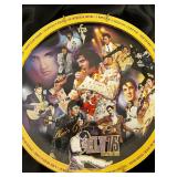 Elvis Presley ELV75 Birthday 2010 Collector Plate with Display Box