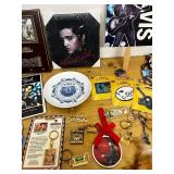 Elvis Presley Graceland Collectibles and Memorabilia Collection