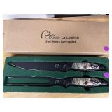 Ducks Unlimited Soul Mates Carving Set with Decorative Handles