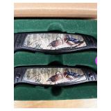 Ducks Unlimited Soul Mates Carving Set with Decorative Handles