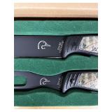 Ducks Unlimited Soul Mates Carving Set with Decorative Handles