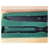 Ducks Unlimited Soul Mates Carving Set with Decorative Handles
