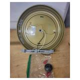 Ceiling Mount Glass Dome Light Fixture with Hardware