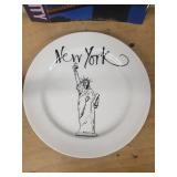 Wedgwood Grand Gourmet New York Plate and New York City Photography Book