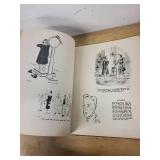 Best Cartoons of the Year 1943 Hardcover Book and Mr. President U.S.A. Card Game Set