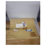 R. Lake Boat and Harbor Art Print