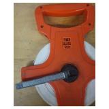 Cen-Tech Deluxe Battery Maintainer and 50m Fiberglass Tape Measure