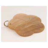Elegant Mother of Pearl Floral Pendant