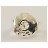 Sterling Silver Amethyst and Peridot Earrings