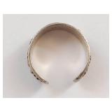 Sterling Silver Celestial Star Moon Adjustable Ring