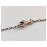 Sterling Silver Necklace with Pearls - Shablool Didae Israel