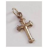 Sterling Silver Cross Pendant Charm