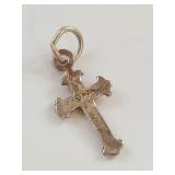 Sterling Silver Cross Pendant Charm