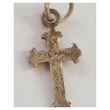 Sterling Silver Cross Pendant Charm
