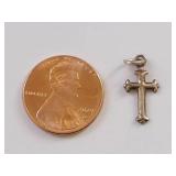 Sterling Silver Cross Pendant Charm
