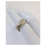 Sterling Silver Trinity Band Ring