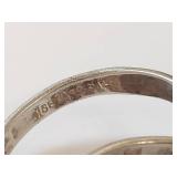 Sterling Silver Trinity Band Ring