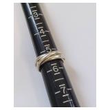 Sterling Silver Trinity Band Ring