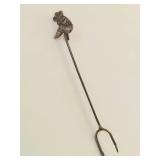 Vintage Sterling Silver Cowboy Cocktail Fork