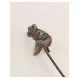 Vintage Sterling Silver Cowboy Cocktail Fork