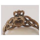 Vintage Sterling Silver Claddagh Ring