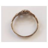 Vintage Sterling Silver Claddagh Ring