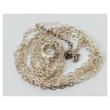 Sterling Silver Chain Necklace