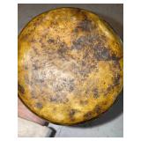 Hammered Copper Tea Kettle - Arched Wire Handle, Lidded, Antique Patina