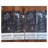 Alan Shepp Light Works Posters - Minneapolis Institute of Art (Lot of 2)
