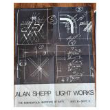 Alan Shepp Light Works Posters - Minneapolis Institute of Art (Lot of 2)