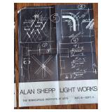 Alan Shepp Light Works Posters - Minneapolis Institute of Art (Lot of 2)