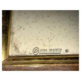 Dyna-Graphics Corp Red Fox Print - Framed Wildlife Wall Art for Home or Office Decor