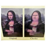 Framed Mona Lisa Parody Print by Hess & Hess