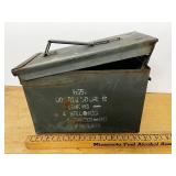US Military 50 Caliber Ammo Can M2A1 Metal Storage Box