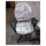 2 Office Chairs 1 Tall