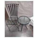 Wicker Ottoman Patio Chair Patio Table