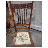 2 Vintage Rocking Chairs 1 May Be Birds Eye Maple