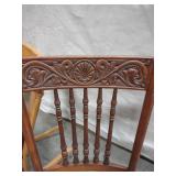 2 Vintage Rocking Chairs 1 May Be Birds Eye Maple