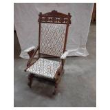 Vintage Antique Rocking Chair
