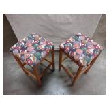 Matching Billards Pool Ball Themed Bar Stools