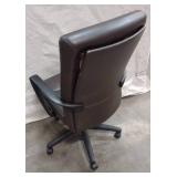 Eurotech Manchester High-Back Brown Leather Office Chair