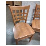 4 Wooden Dining Chairs