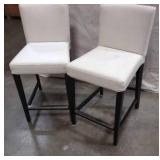 Matching Upholstered Counter Height Chairs