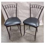 Matching Metal Dining Chairs