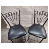 Matching Metal Dining Chairs