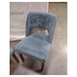 Matching Upholstered Grey Dining Chairs