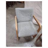 Matching Grey Waiting Room Style Chairs